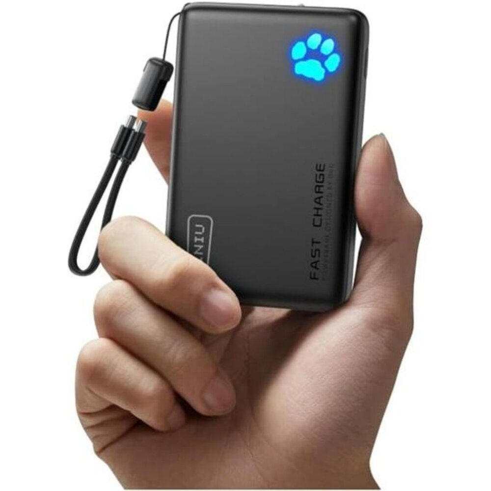 Portable Charger 10000mAh USB C Power Bank Fast Charging iPhone Samsung iPad